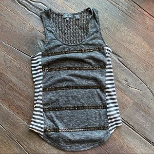 MISS ME TANK TOP SIZE LARGE.